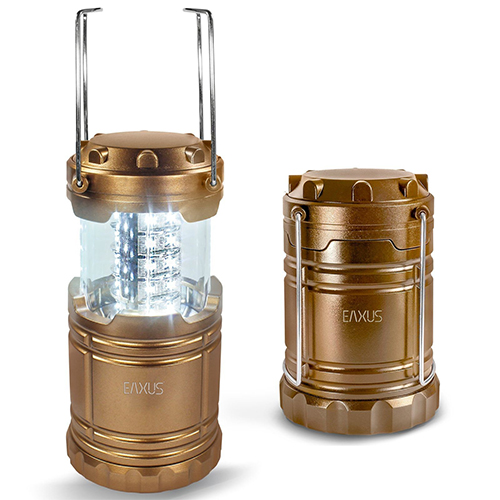 Campingleuchte ROSTFARBEN