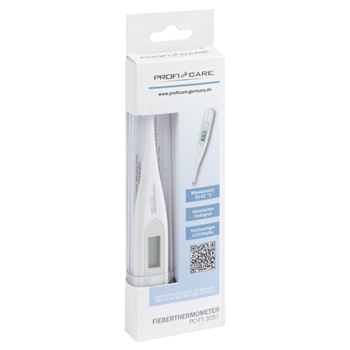 ProfiCare Fieberthermometer PC-FT 3057 weiß