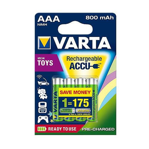 VARTA Rechargeable Accu AAA Micro