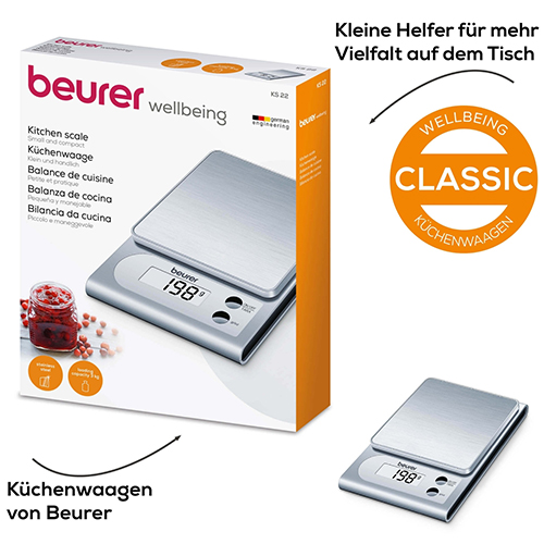 Beurer Küchenwaage - KS 22