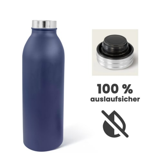 Isolierflasche aus kupfervakuumisoliertem, doppelwandigem Edelstahl 500 ml