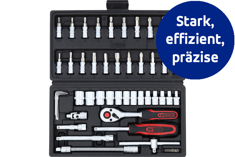ESW-310_04 KS Tools 1/4" Steckschlüssel-Satz