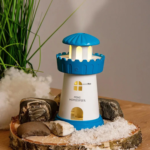 Hellum LED Luftbefeucher Leuchttum blau