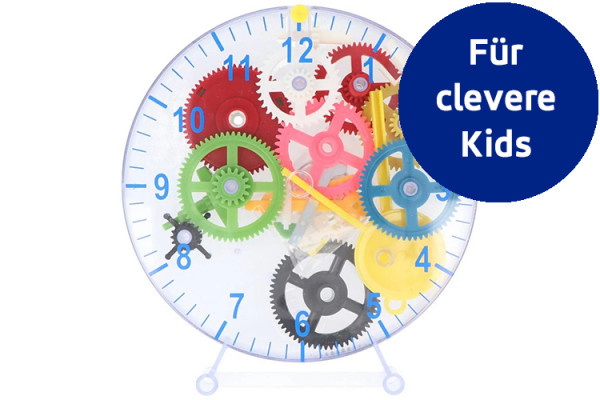 TechnoLine Wanduhr "Kids Clock" Lernbausatz